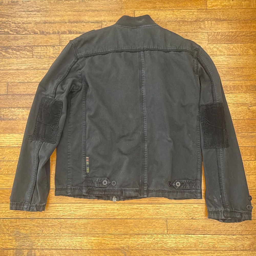 Vintage Triple Five Soul Punk Moto Military Epaulette 90's Jacket - Picture 10 of 14